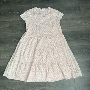 Roller Rabbit Pink Floral Mini Dress